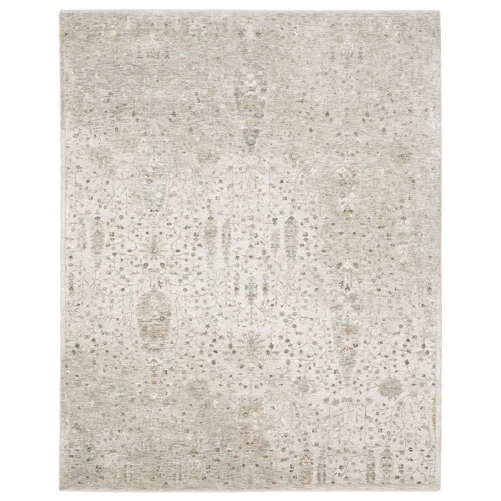 Avalon AVA01 Ivory/ Beige Indoor Area Rug - 9'10
