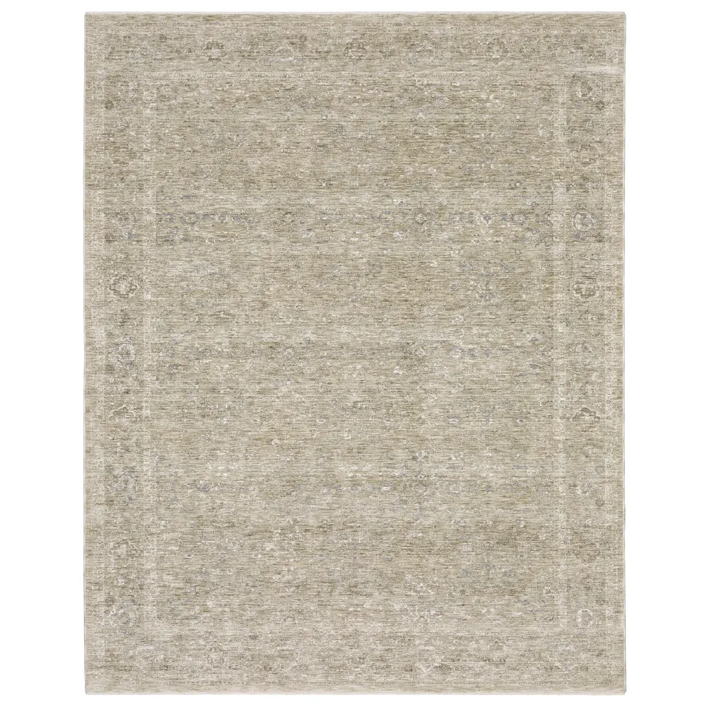 Avalon AVA07 Beige/ Grey Indoor Area Rug - 9'10