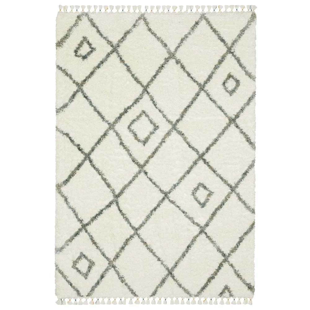 Axis AX03A Ivory/ Multi Indoor Area Rug - 9'10
