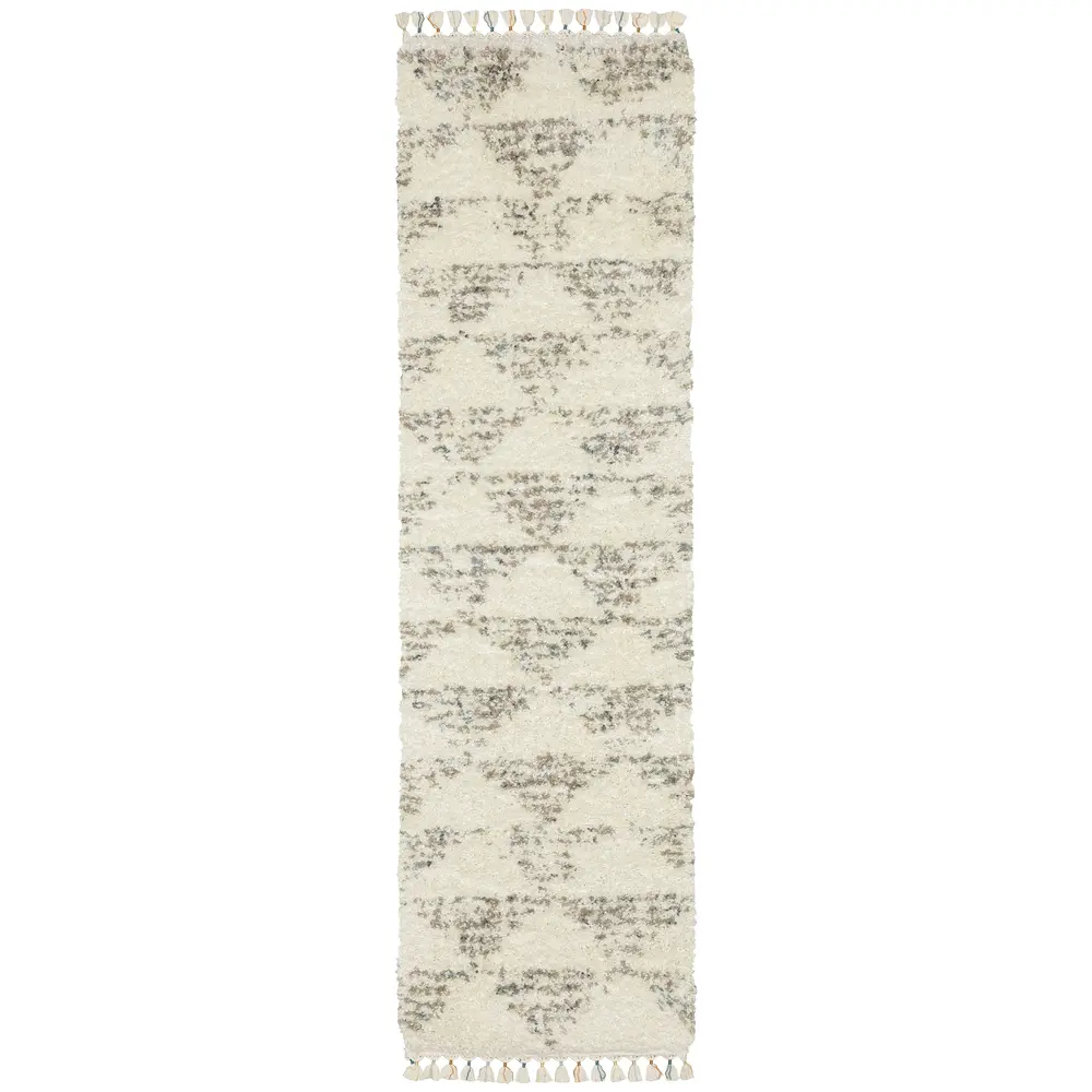 Axis AX05A Ivory/ Multi Indoor Area Rug - 2'3