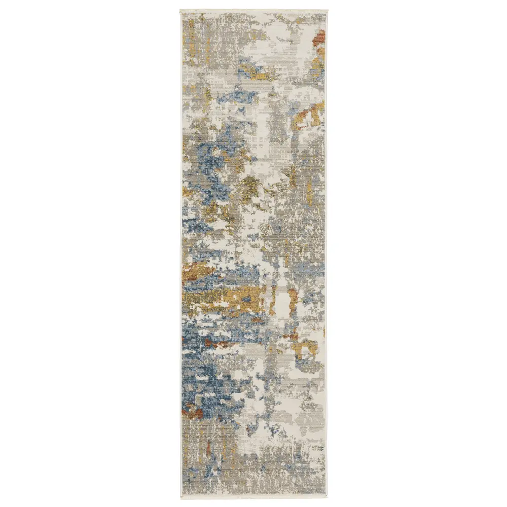 Bauer 1340W Beige/ Multi Indoor Area Rug - 2'3