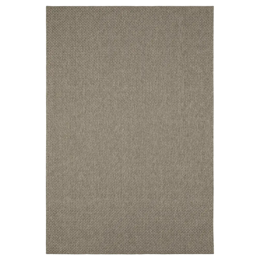 Caicos CA01N Grey Indoor/Outdoor Area Rug - 5'3