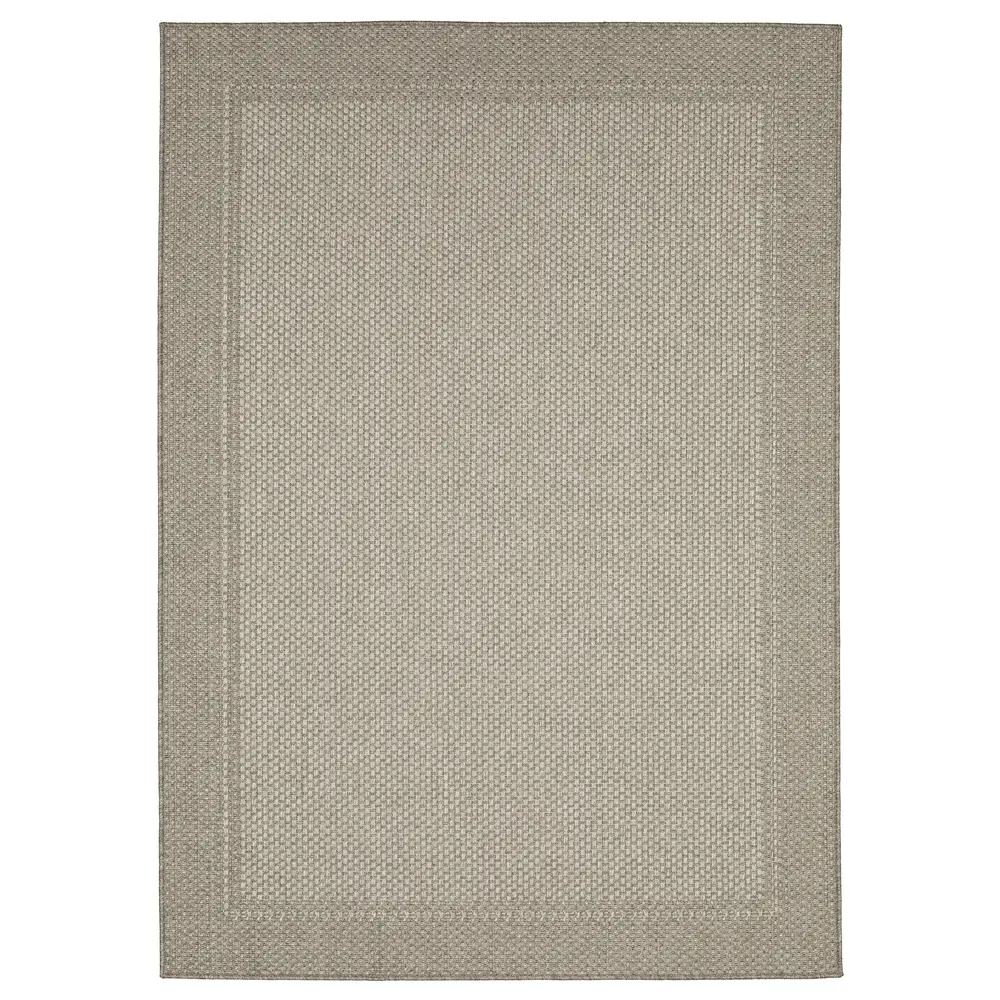 Caicos CA03N Grey/ Light Grey Indoor/Outdoor Area Rug - 3'3