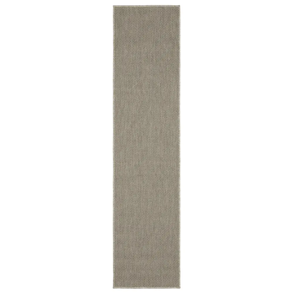 Caicos CA07A Grey Indoor/Outdoor Area Rug - 1'10