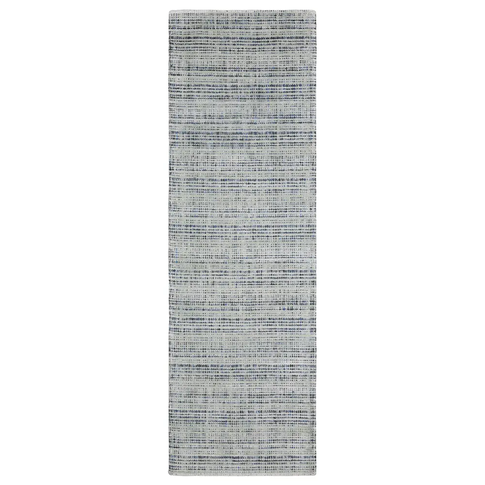 Circa CIR05 Grey/ Blue Indoor Area Rug - 2'6