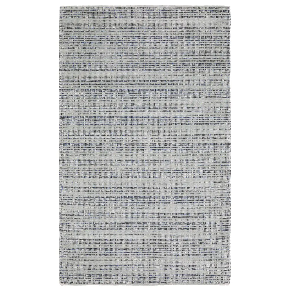 Circa CIR05 Grey/ Blue Indoor Area Rug - 10' x 13'