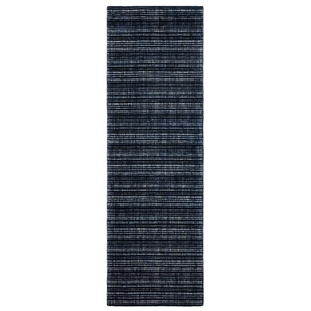 Circa CIR06 Navy/ Blue Indoor Area Rug - 2'6