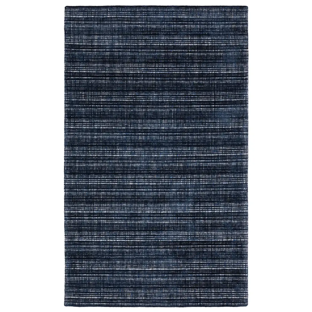 Circa CIR06 Navy/ Blue Indoor Area Rug - 5' x 8'