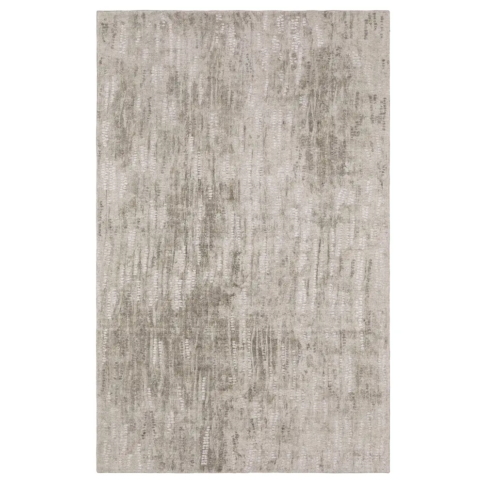 Clarke CLA08 Beige/ Brown Indoor Area Rug - 10' x 14'