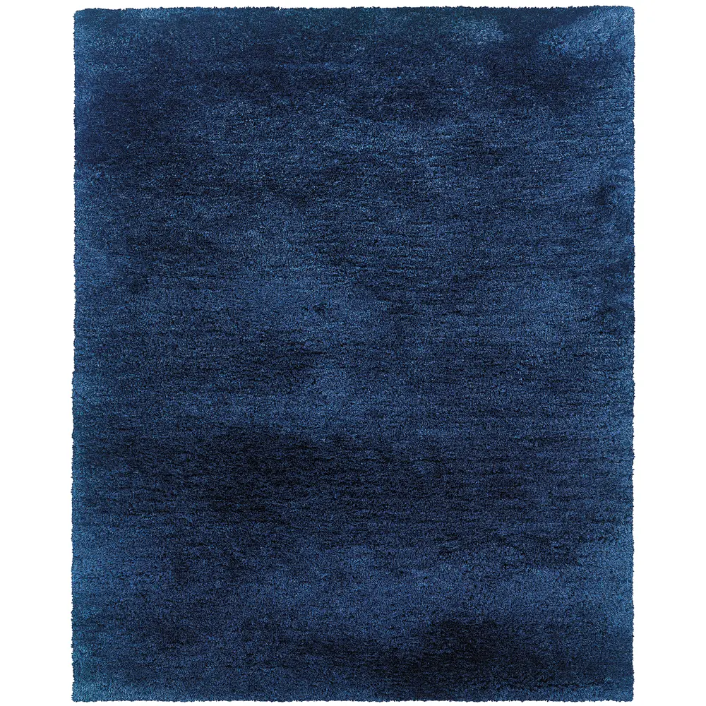 Cosmo 81106 Blue Indoor Area Rug - 10' x 13'