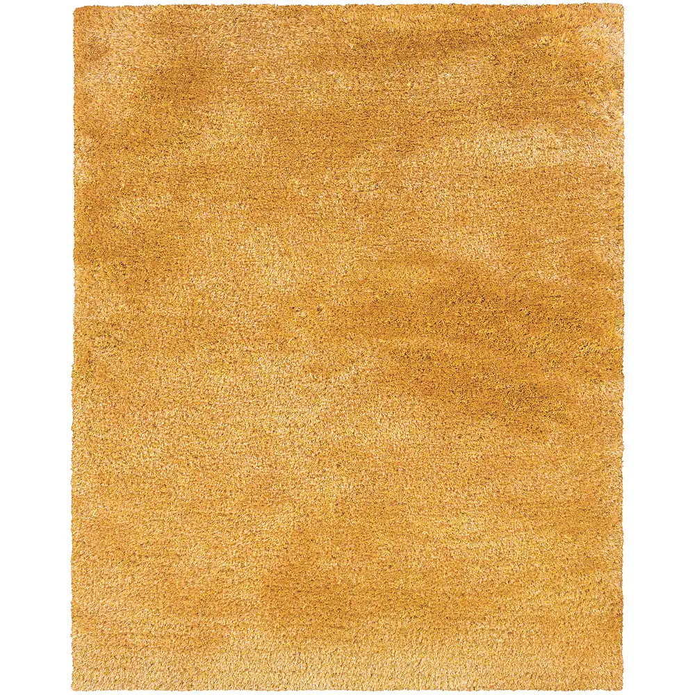 Cosmo 81107 Gold Indoor Area Rug - 5' x 7'