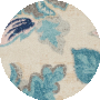 Ivory/Light Blue