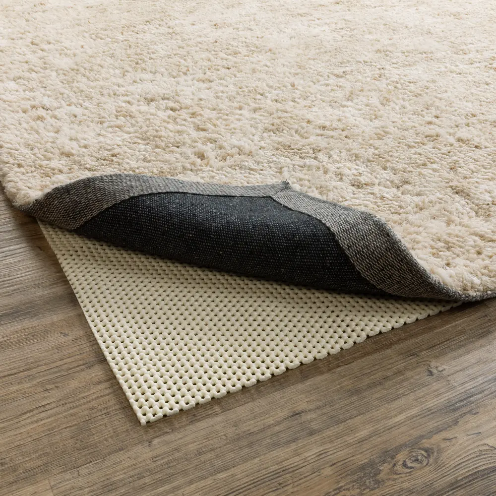 Firm Hold Plush Rug Pad 0003C Beige Indoor Rug Pad - 4'10