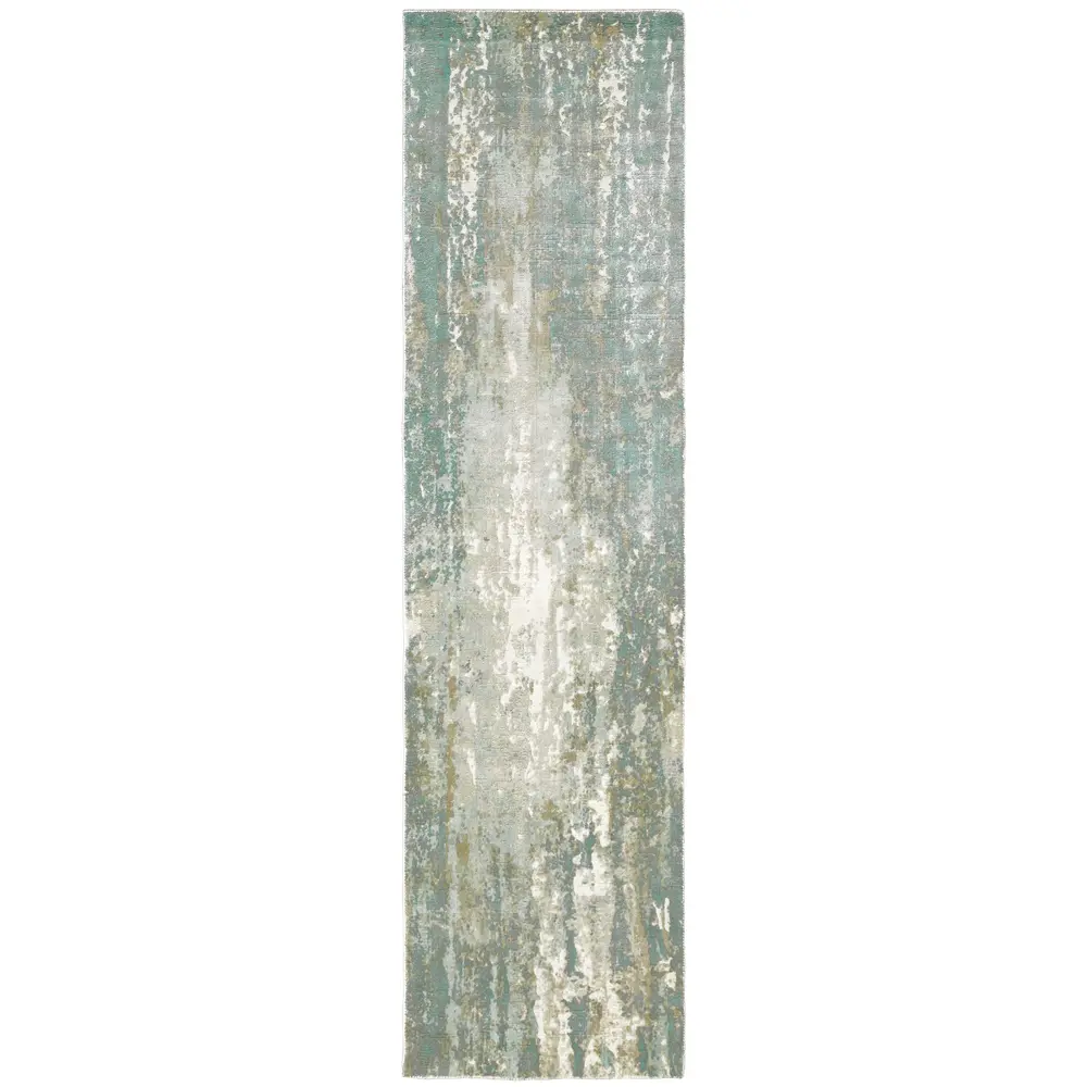 Formations 70002 Blue/ Grey Indoor Area Rug - 2'6