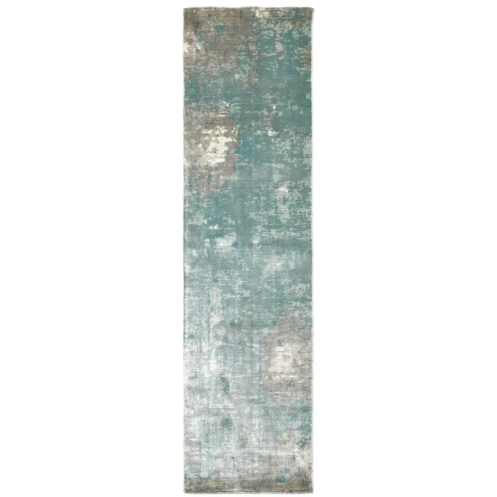 Formations 70005 Blue/ Grey Indoor Area Rug - 2'6