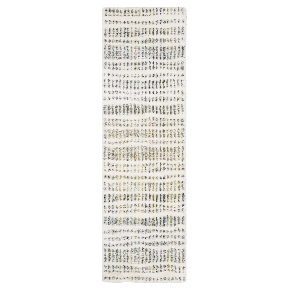 Galileo GAL02 Ivory/ Multi Indoor Area Rug - 2'3