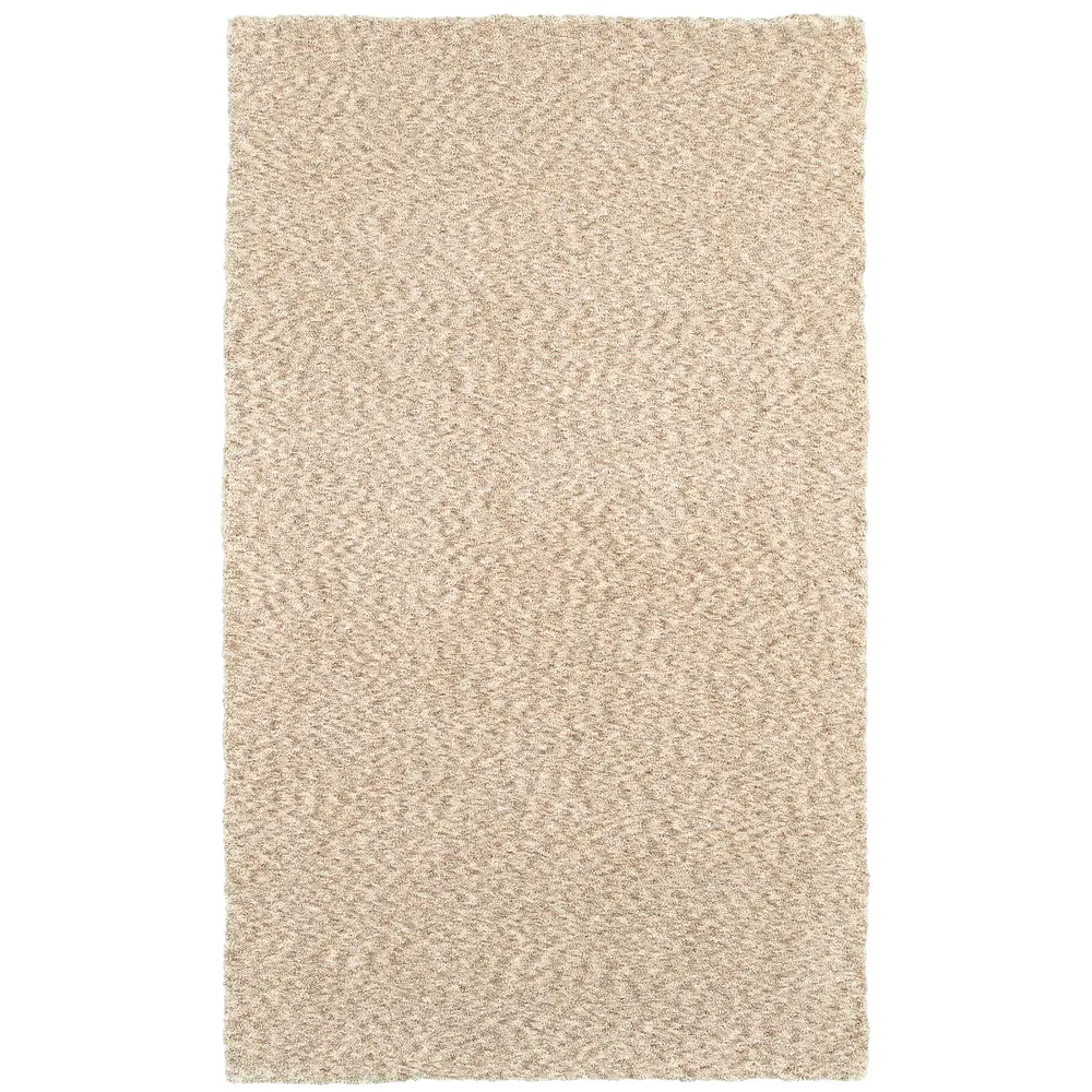 Heavenly 73401 Tan Indoor Area Rug - 8' x 11'