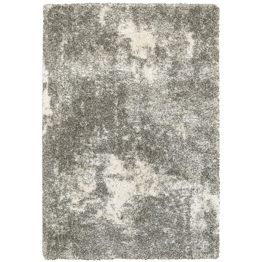 Henderson 5503H Grey/ Ivory Indoor Area Rug - 5'3