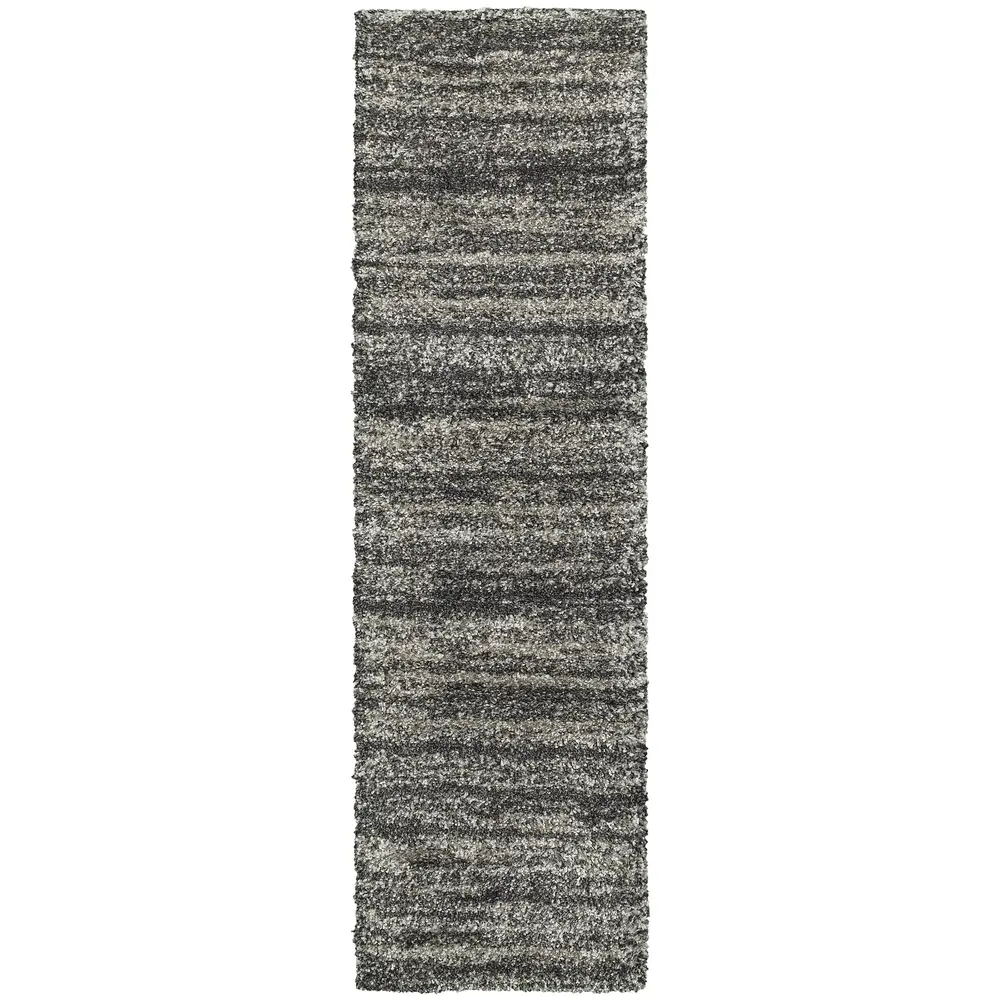 Henderson 5993E Grey/ Charcoal Indoor Area Rug - 2'3