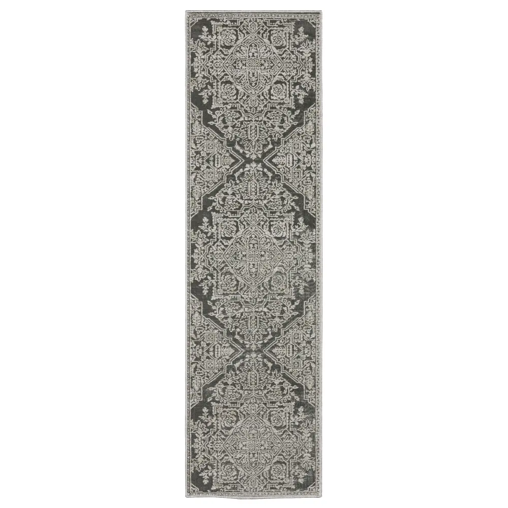Intrigue INT12 Grey/ Light Grey Indoor Area Rug - 2'3