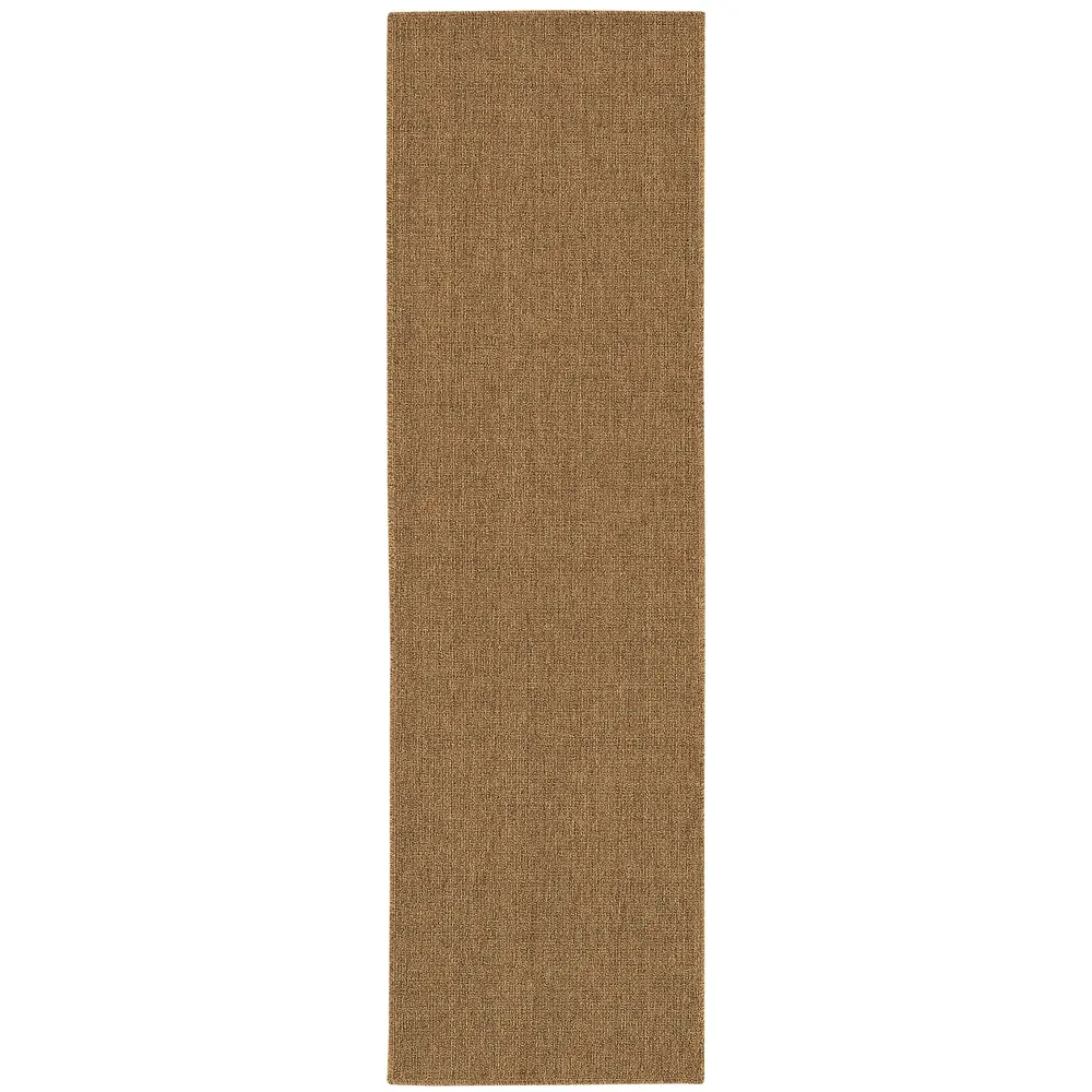 Karavia 2061N Tan Indoor/Outdoor Area Rug - 2'3
