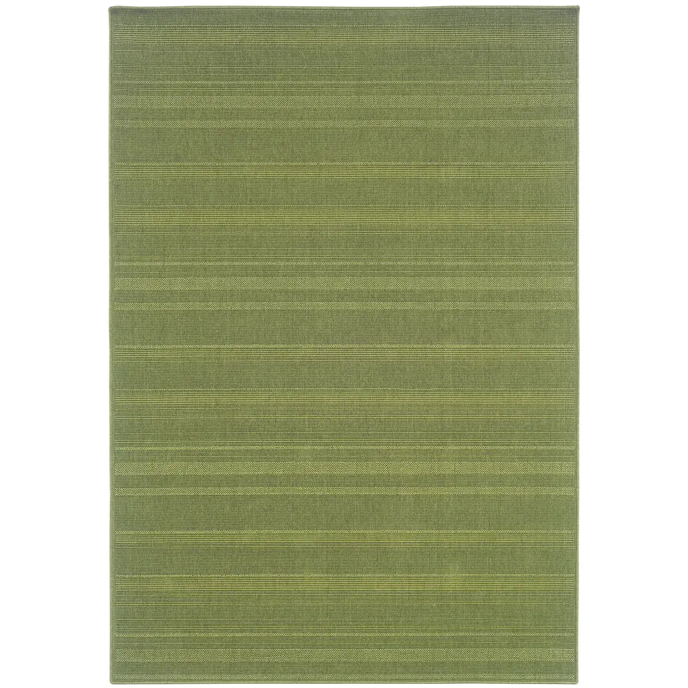 Lanai 781F6 Green Indoor/Outdoor Area Rug - 8'6
