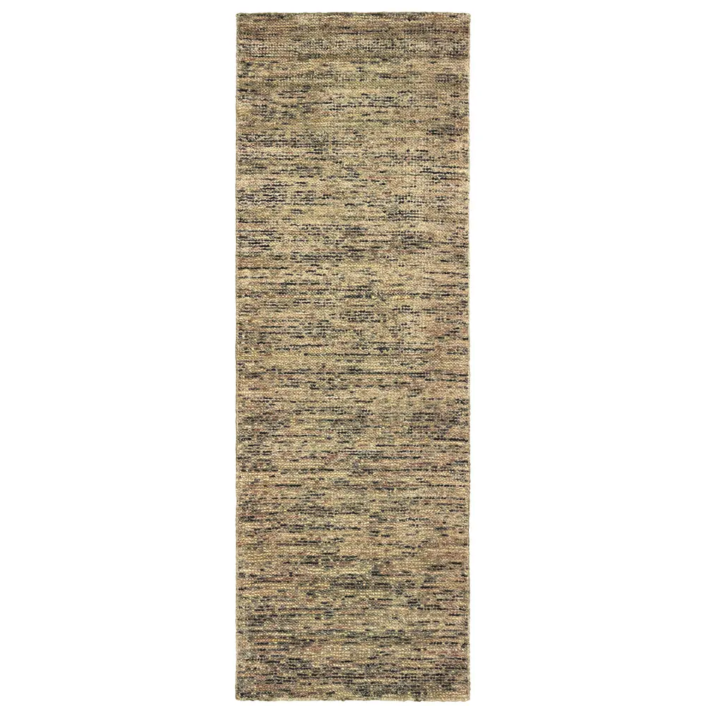 Lucent 45906 Gold/ Green Indoor Area Rug - 2'6