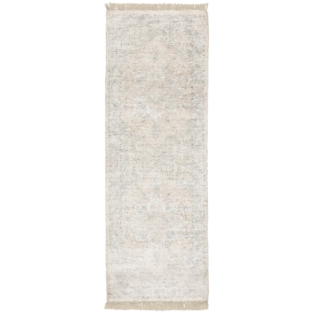 Malabar 45308 Beige/ Grey Indoor Area Rug - 2'6