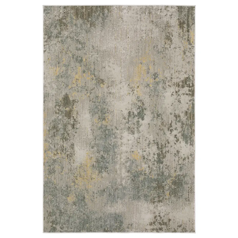 Mallory MAL02 Beige/ Yellow Indoor Area Rug - 5'3