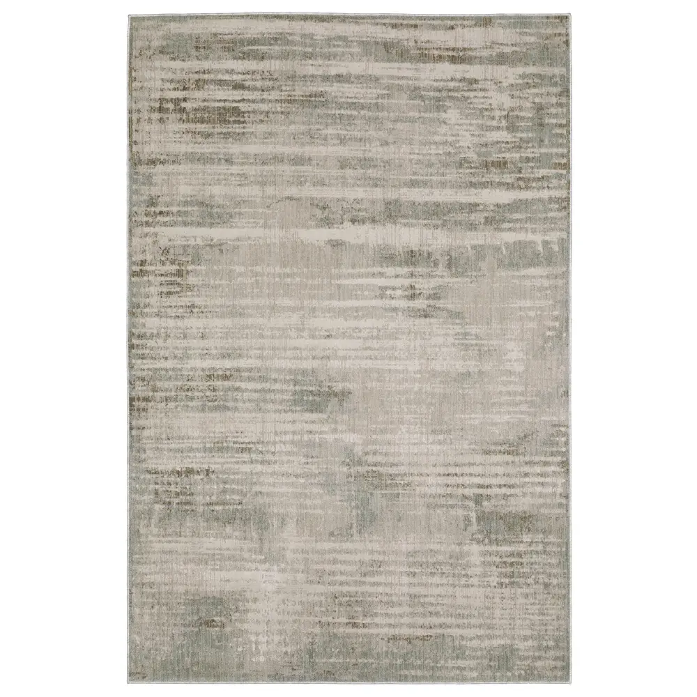 Mallory MAL07 Beige/ Blue Indoor Area Rug - 3'3