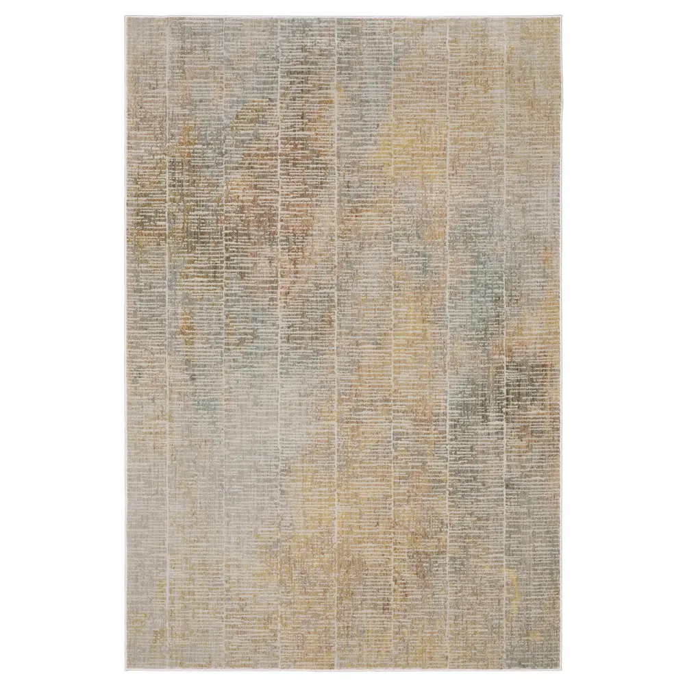 Mallory MAL09 Beige/ Multi Indoor Area Rug - 5'3
