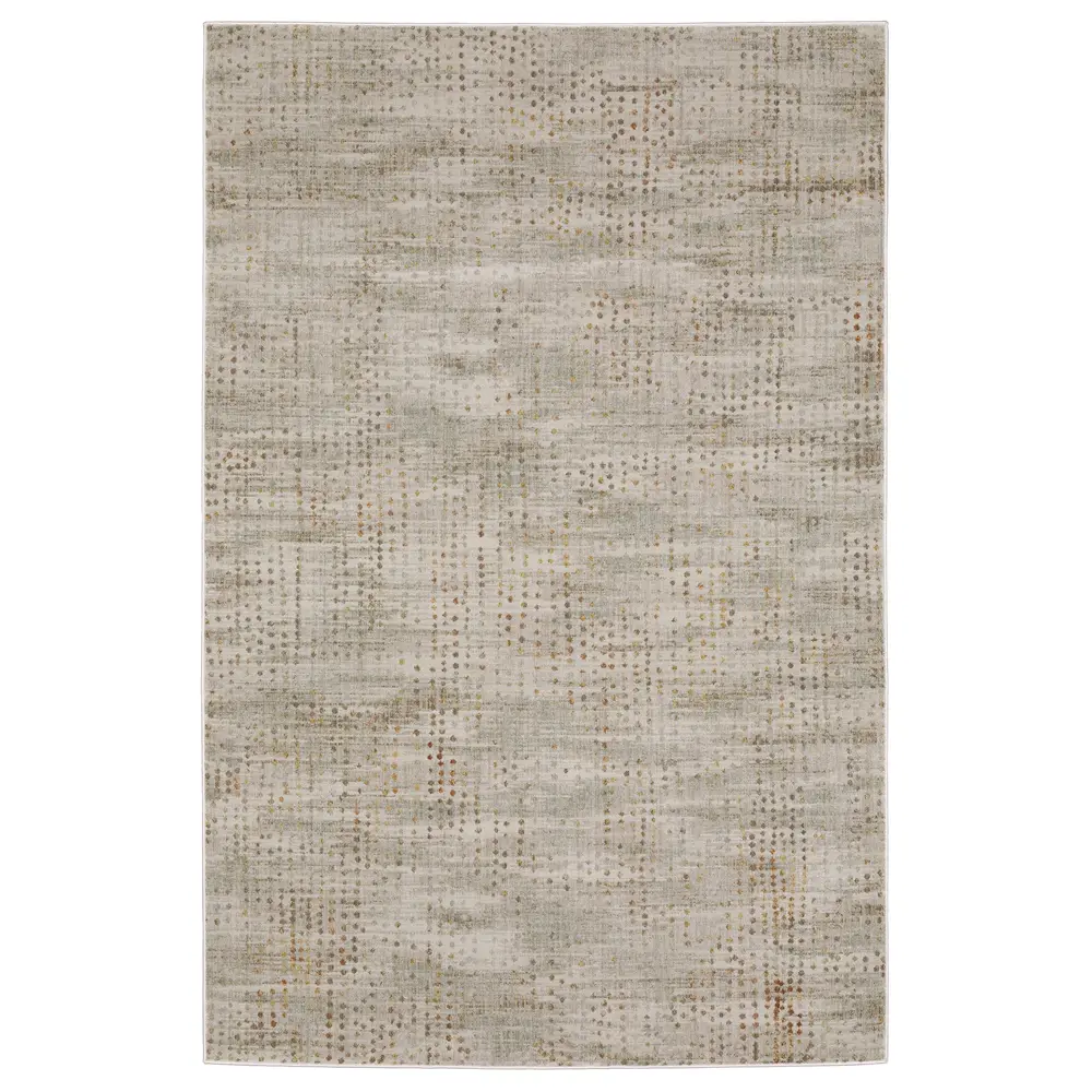 Mallory MAL10 Grey/ Gold Indoor Area Rug - 5'3