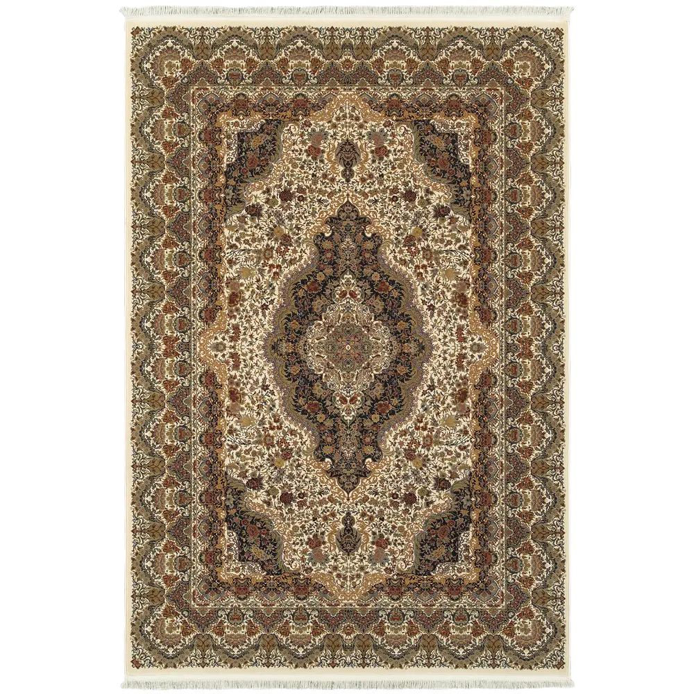 Masterpiece 5560W Ivory/ Multi Indoor Area Rug - 3'10