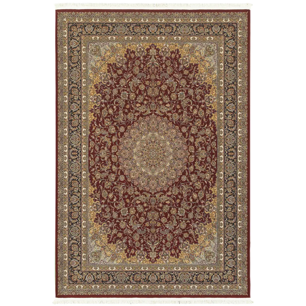 Masterpiece 090R2 Red/ Multi Indoor Area Rug - 7'10