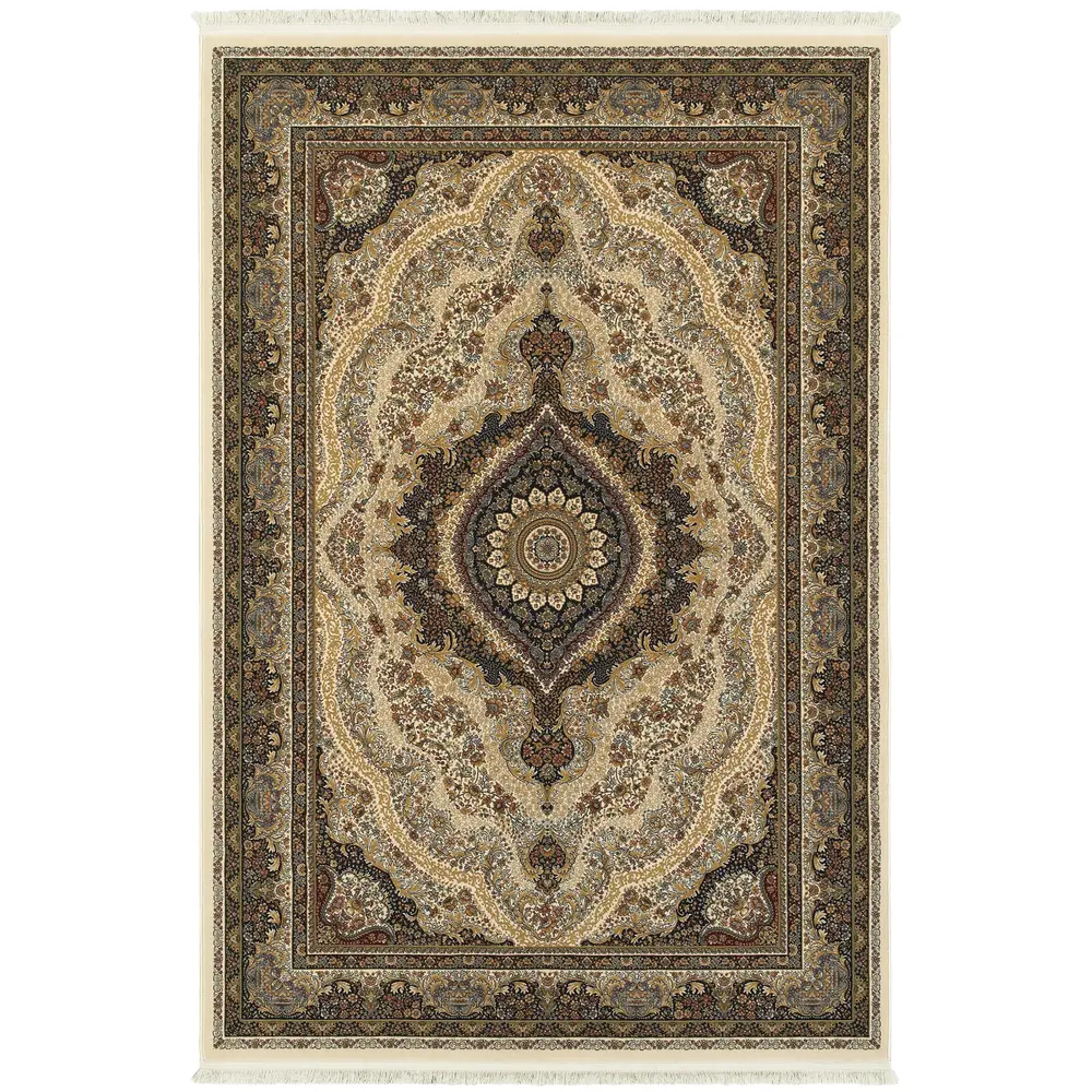 Masterpiece 111W2 Ivory/ Multi Indoor Area Rug - 7'10