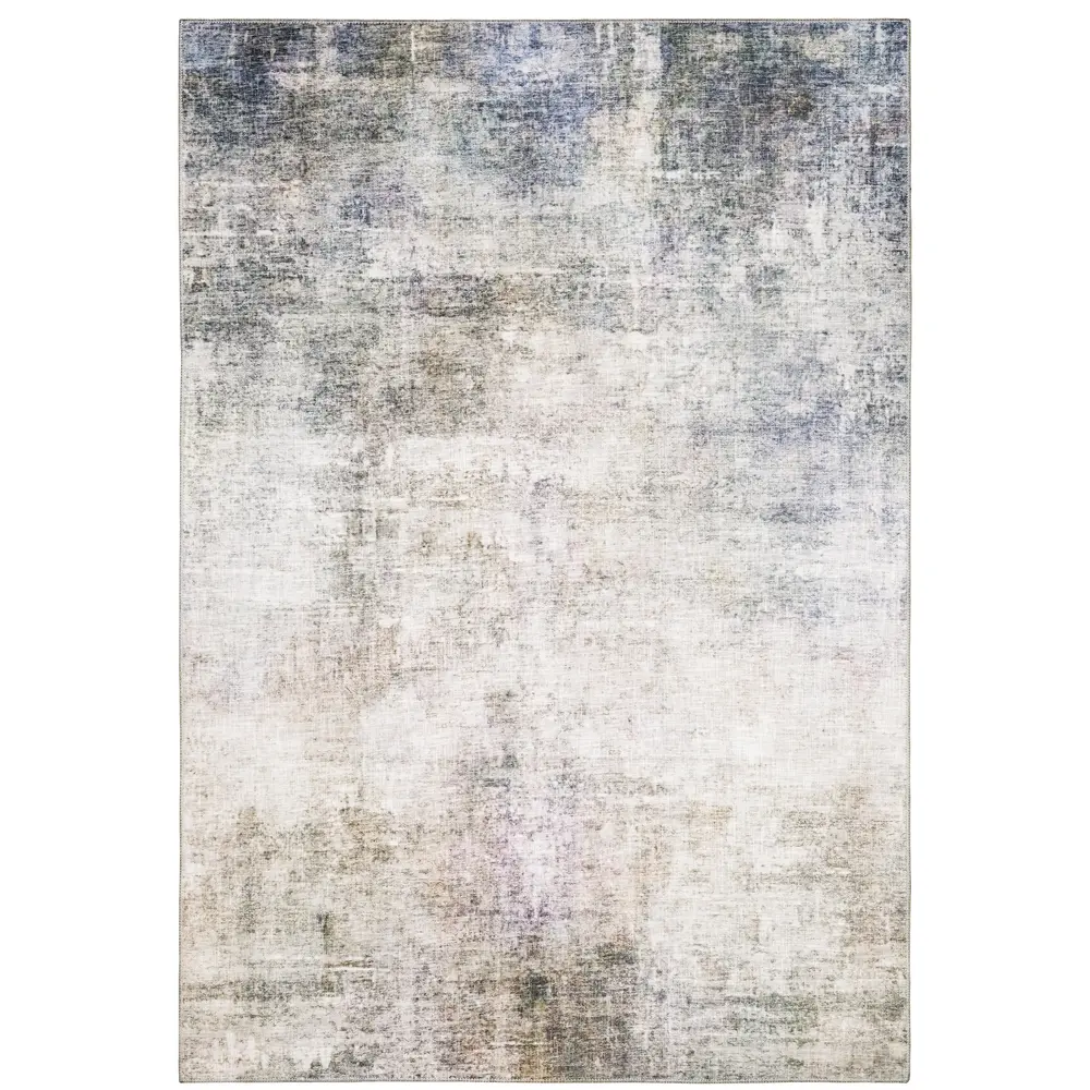 Myers Park MYP10 Beige/ Blue Indoor Area Rug - 8'9