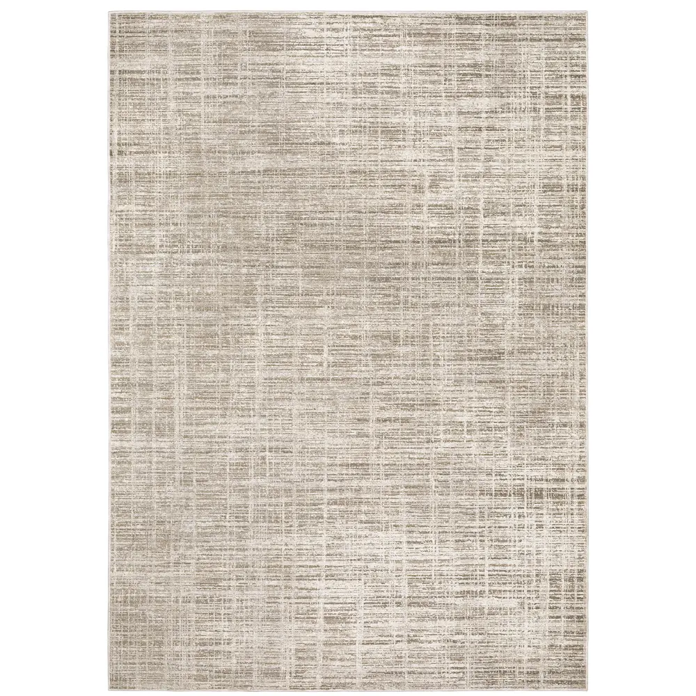 Nebulous 071E9 Beige/ Ivory Indoor Area Rug - 5'3