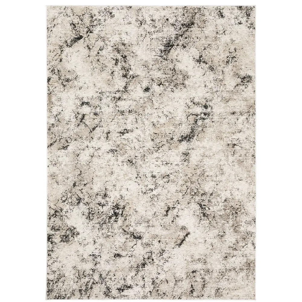 Nebulous 561E9 Ivory/ Grey Indoor Area Rug - 9'10