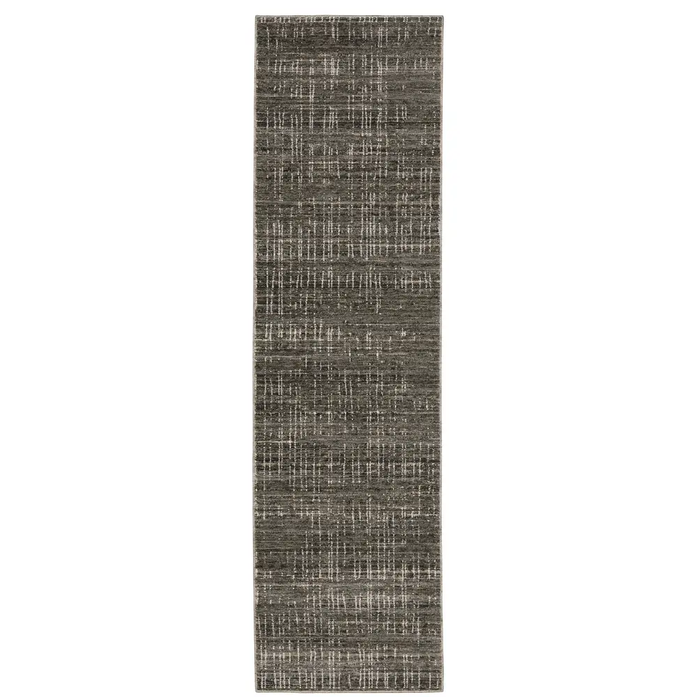 Nebulous 751D9 Charcoal/ Grey Indoor Area Rug - 2'3