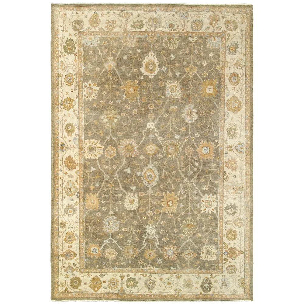 Palace 10302 Brown/ Beige Indoor Area Rug - 10' x 14'