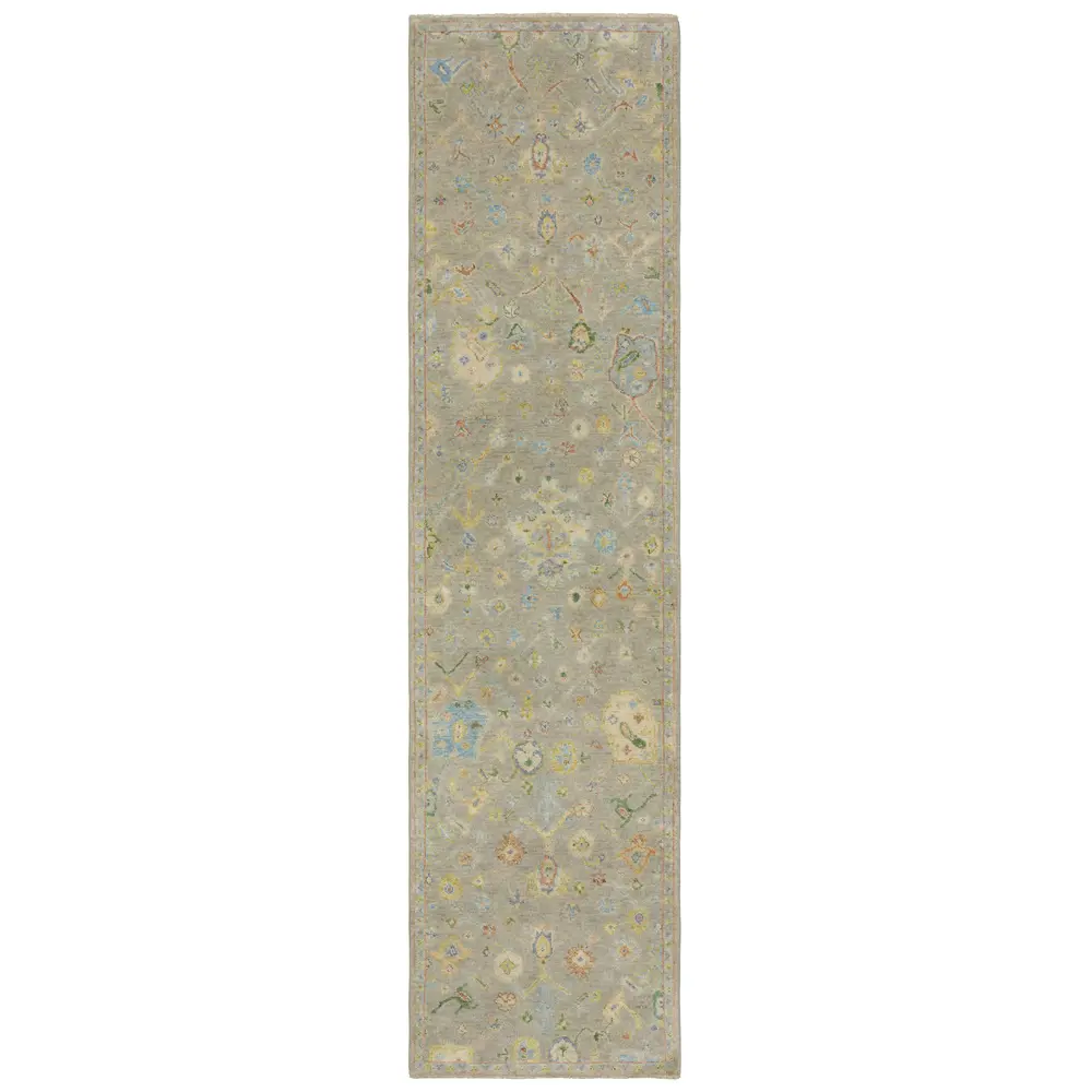 Palace 10309 Grey/ Multi Indoor Area Rug - 2'6