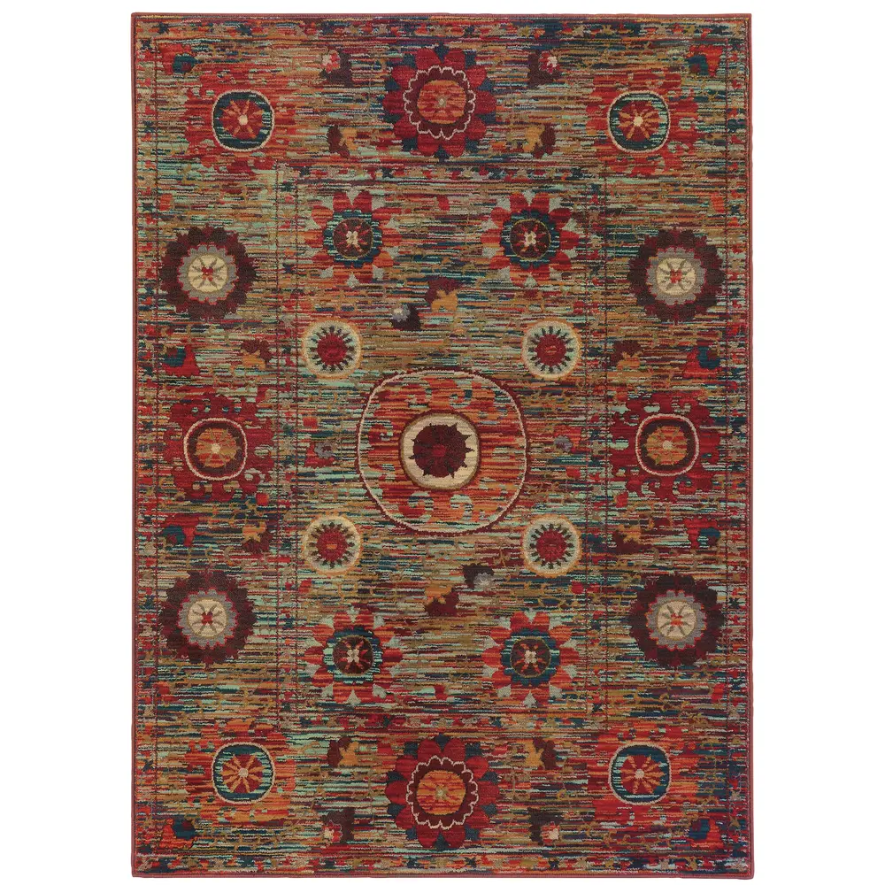 Sedona 6408K Multi Indoor Area Rug - 9'10