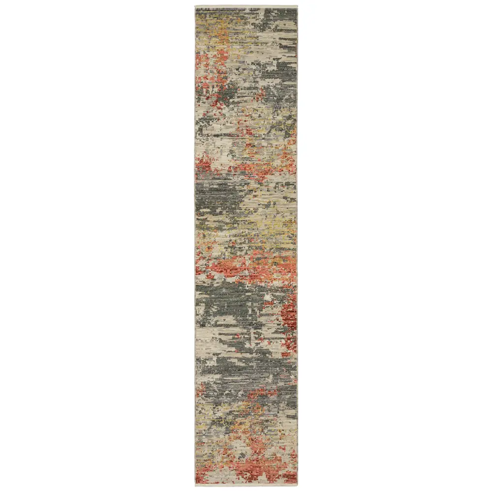 Soleri SOL10 Beige/ Pink Indoor Area Rug - 2'6
