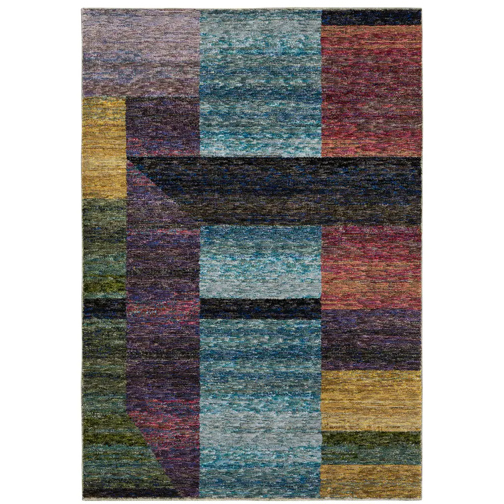 Strada STR04 Multi-colored Indoor Area Rug - 5'3