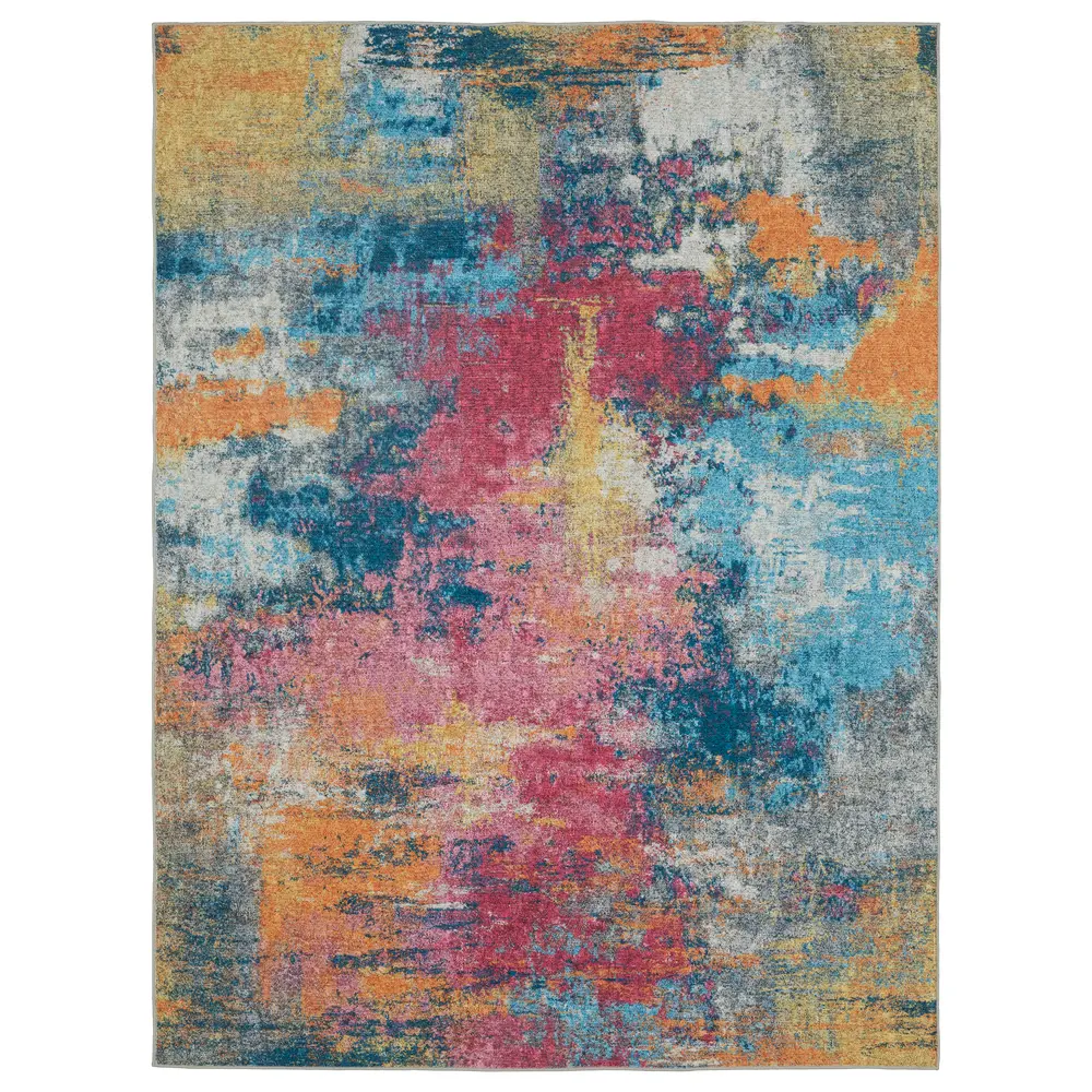 Sumter SUM11 Multi-colored Indoor Area Rug - 3'6