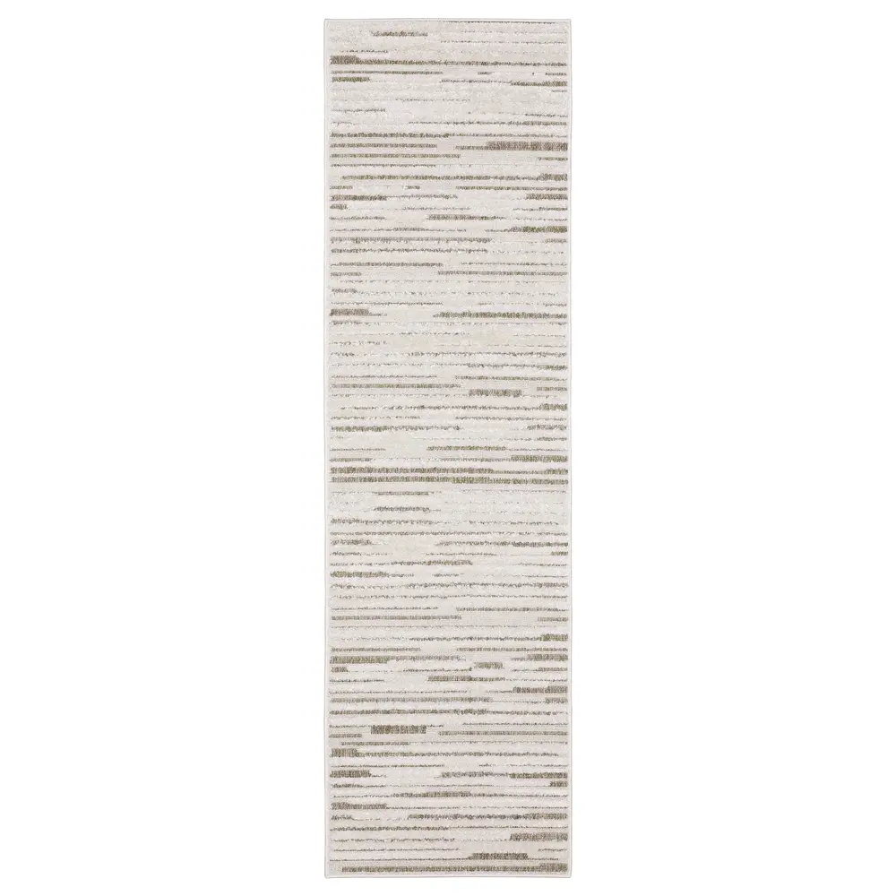 Tangier TAN07 Ivory/ Brown Indoor Area Rug - 2'3