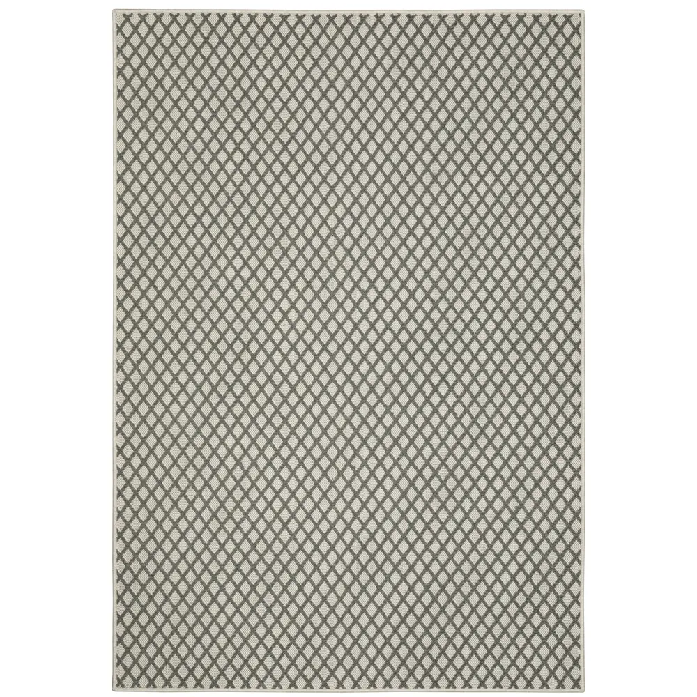 Torrey 501H1 Light Grey/ Grey Indoor/Outdoor Area Rug - 5'3