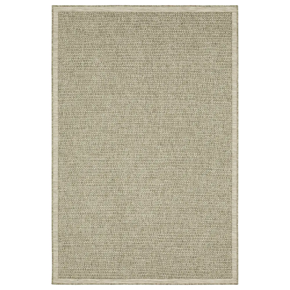 Tortuga TR12A Light Brown Indoor/Outdoor Area Rug - 5'3