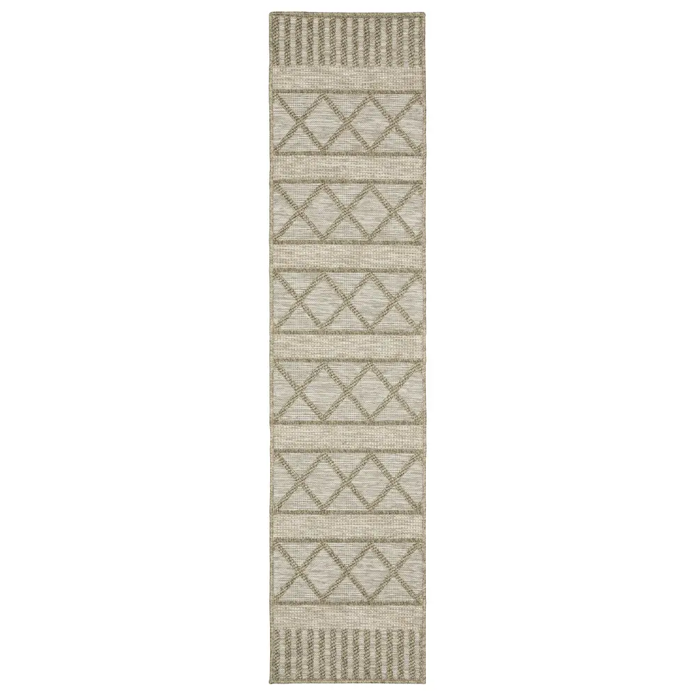 Tortuga TR11A Tan/ Light Brown Indoor/Outdoor Area Rug - 1'10