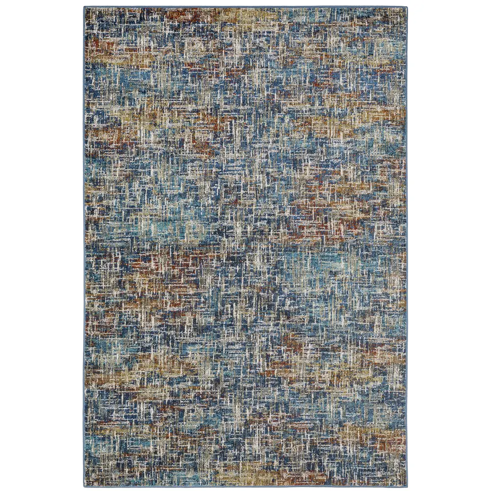 Venice 5573X Blue/ Multi Indoor Area Rug - 7'10